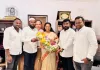 ఎమ్మెల్సీ కవితను కలిసిన బి ఆర్ ఎస్ నాయకులు 